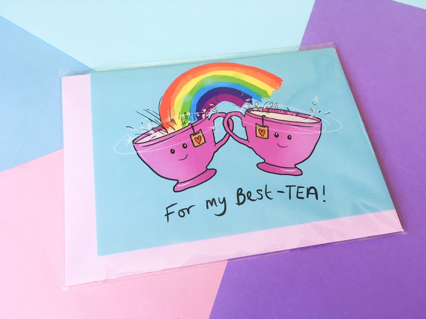 Best Friend Card, Tea Lover Card