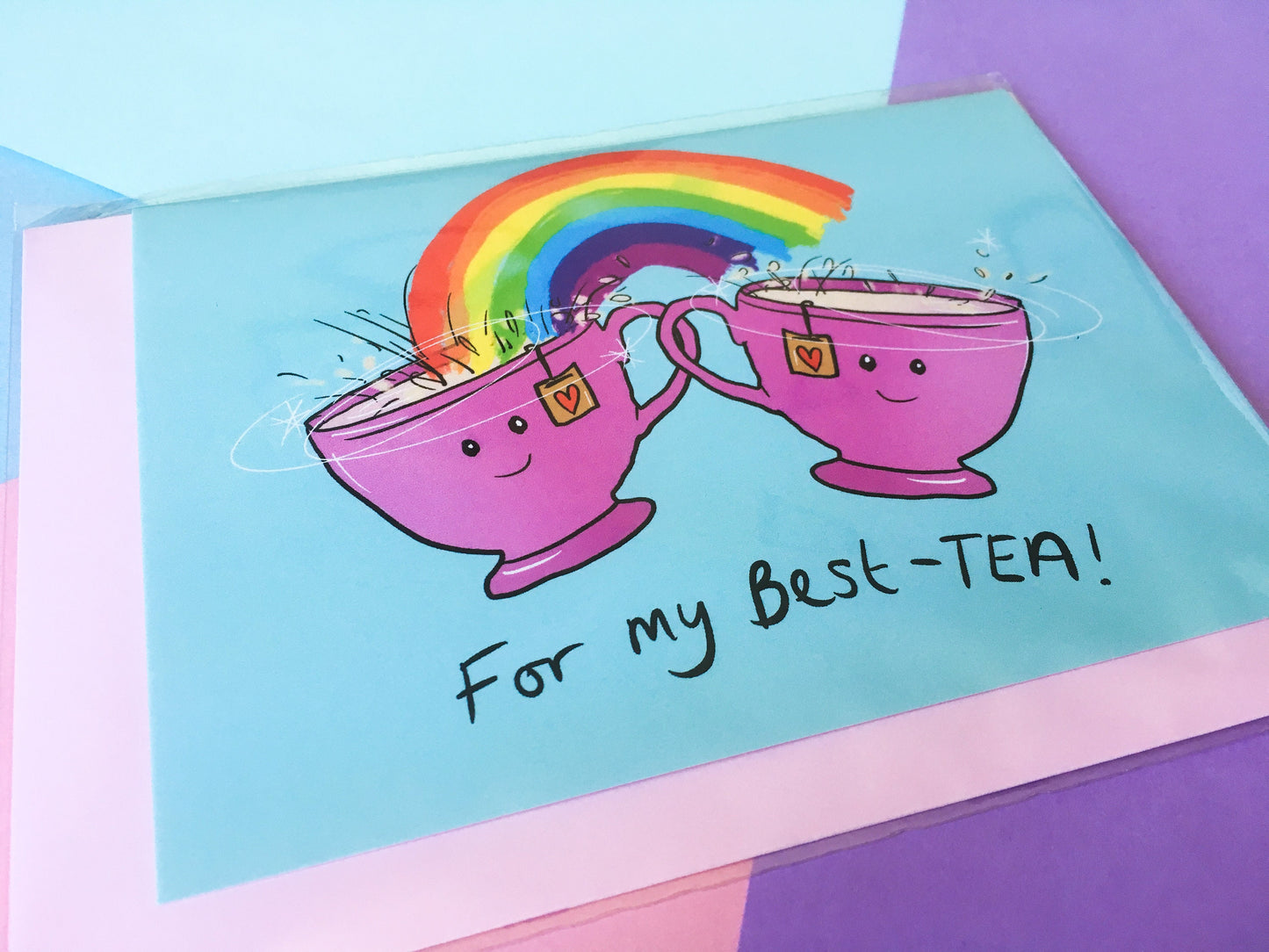 Best Friend Card, Tea Lover Card