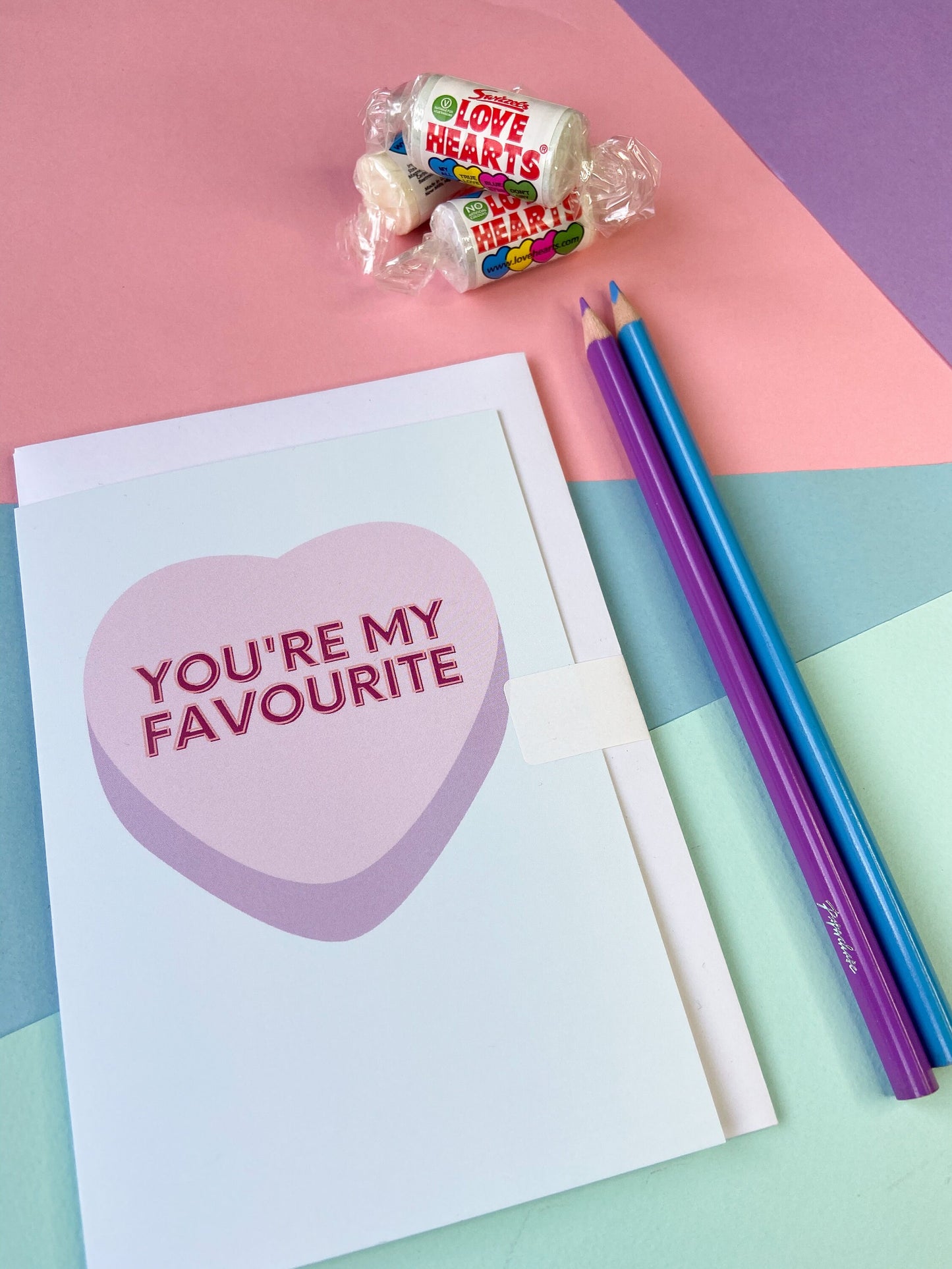 You're My Favourite Valentine's Card