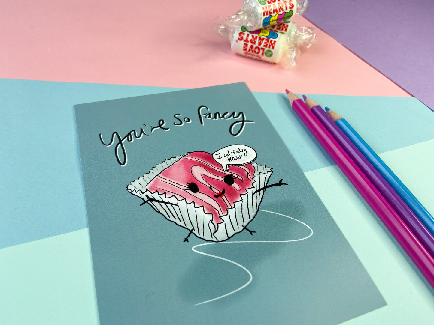 You're so Fancy Postcard