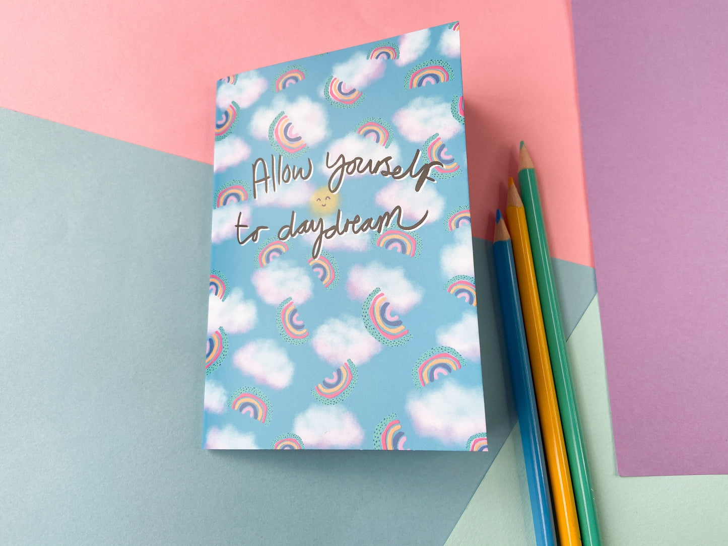 Daydream Pocket Notebook, Rainbow Stationery