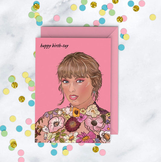 Happy Birth-TAY, Taylor Birthday Card
