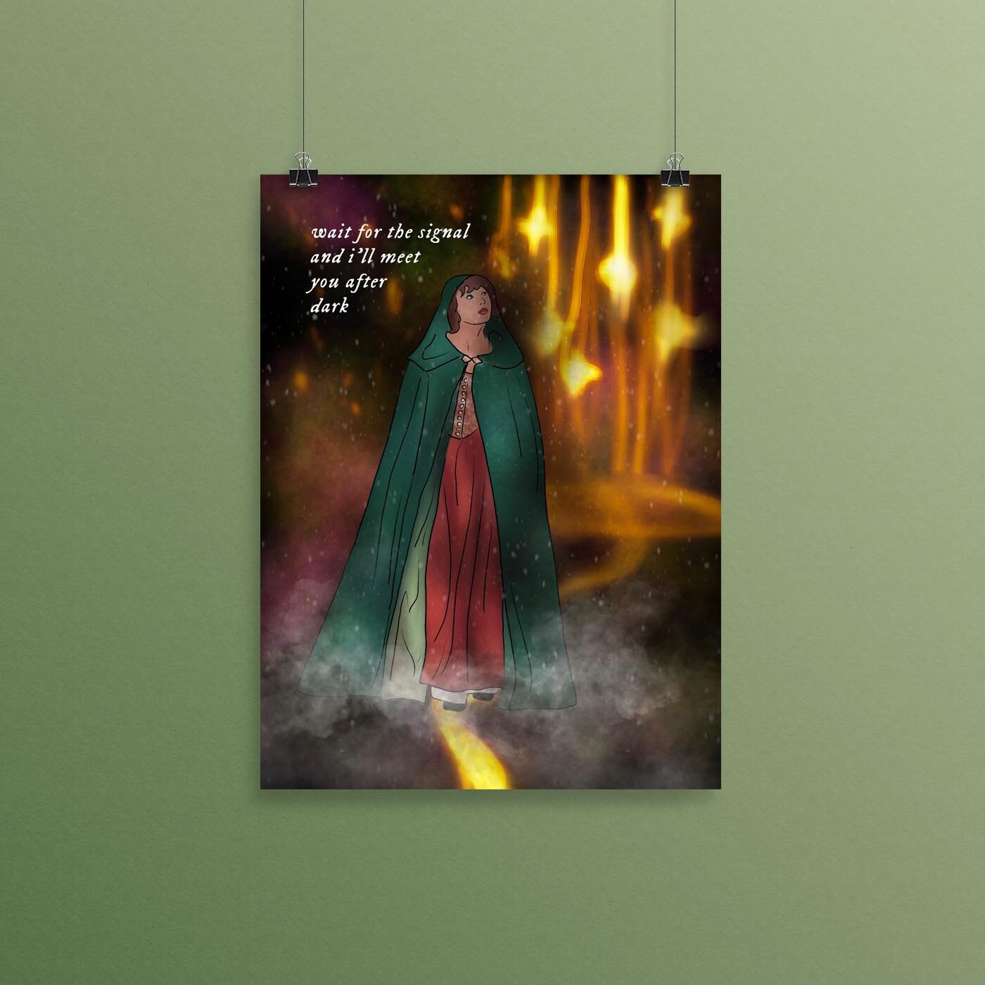 Taylor Meet you After Dark Print Halloween