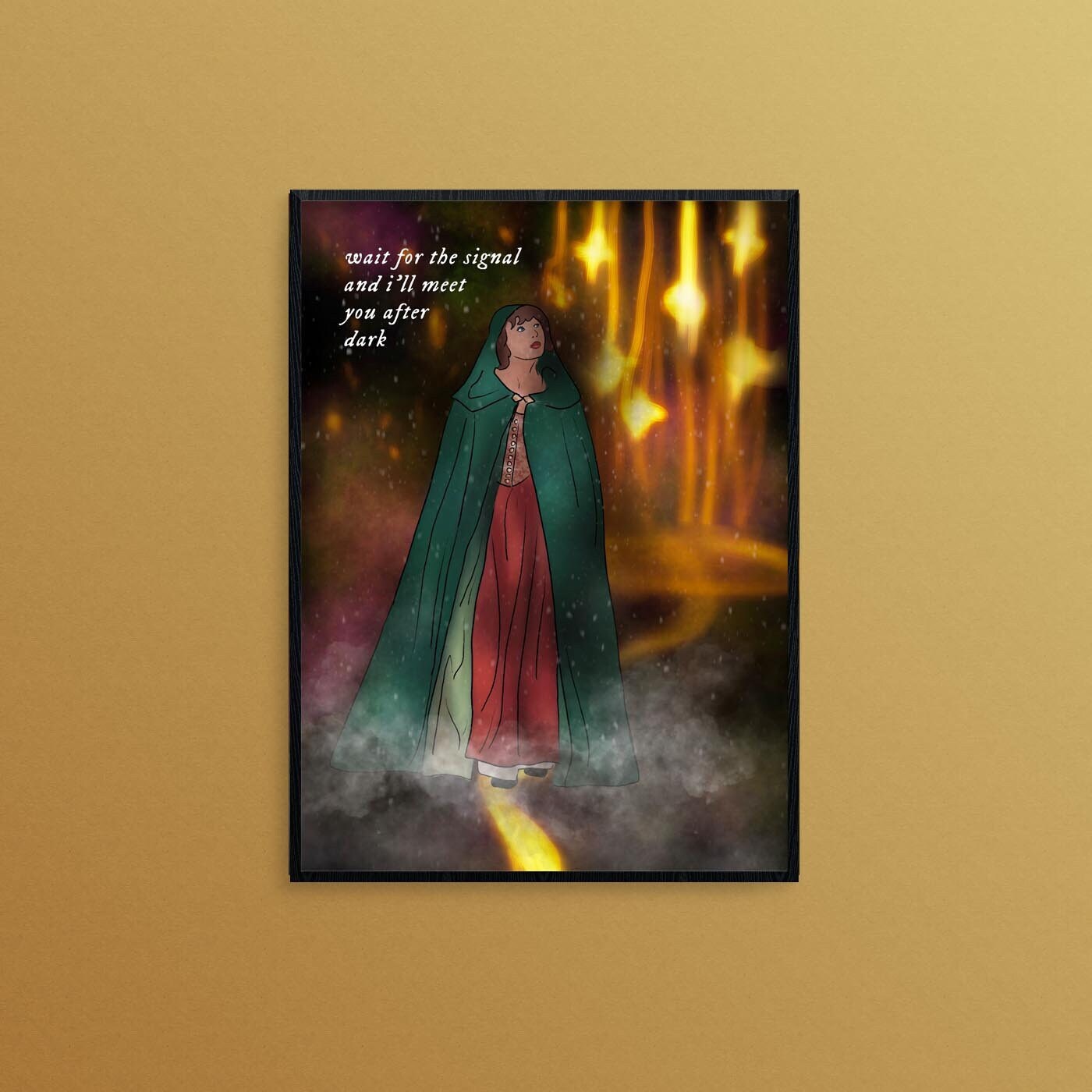 Taylor Meet you After Dark Print Halloween
