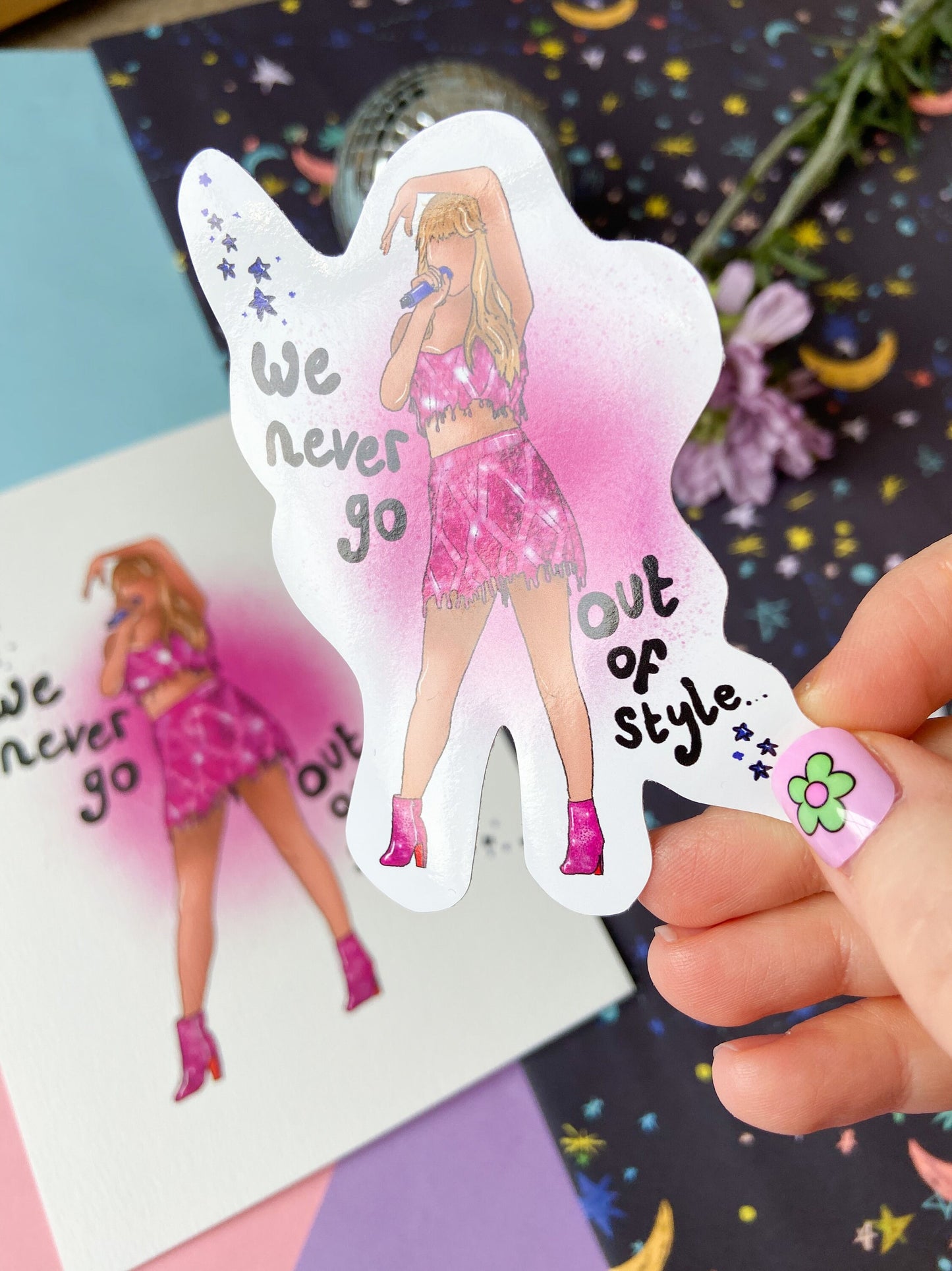 Taylor Out of Style Sticker