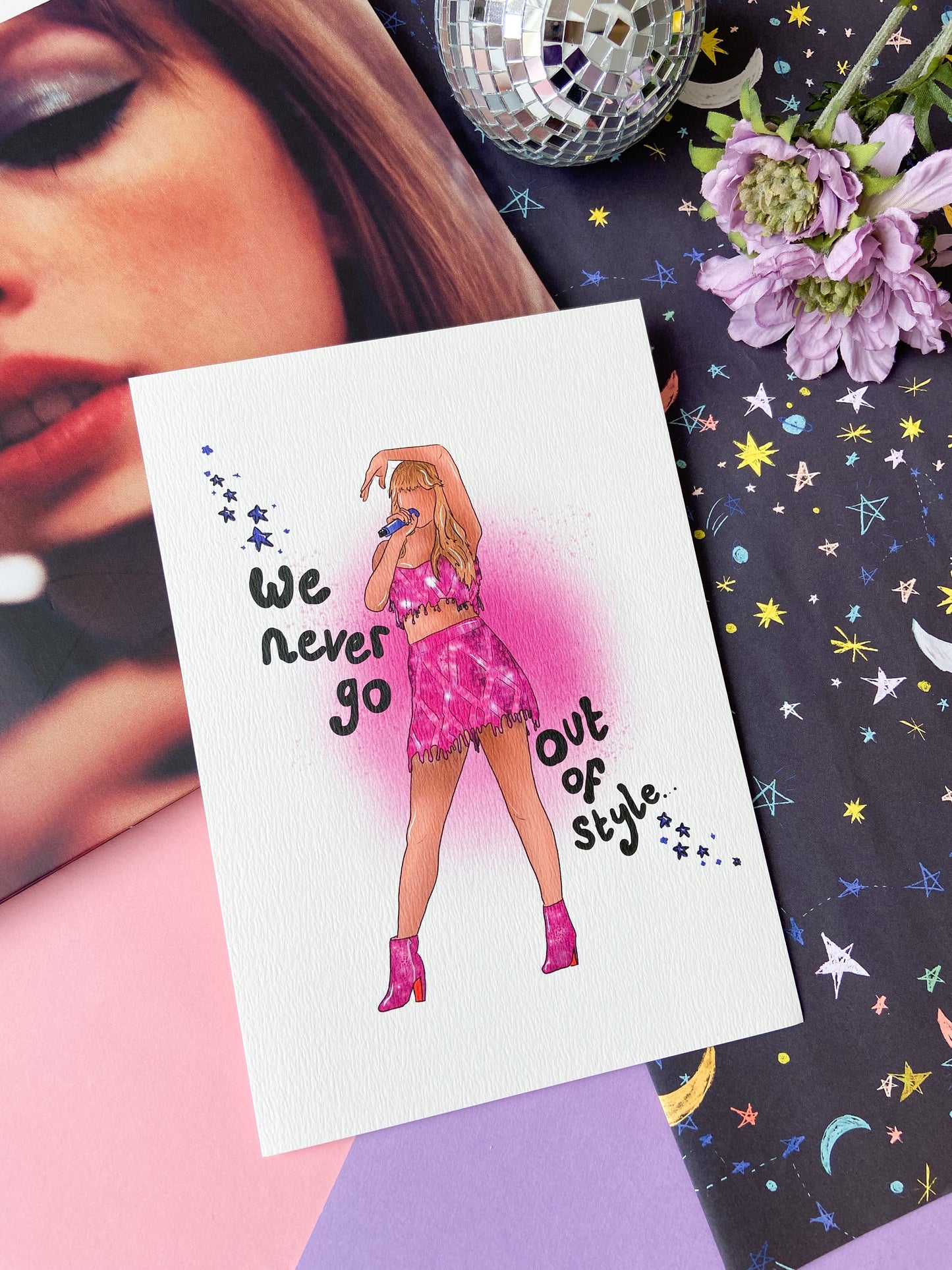 Out of Style Taylor Print, Tour Gift