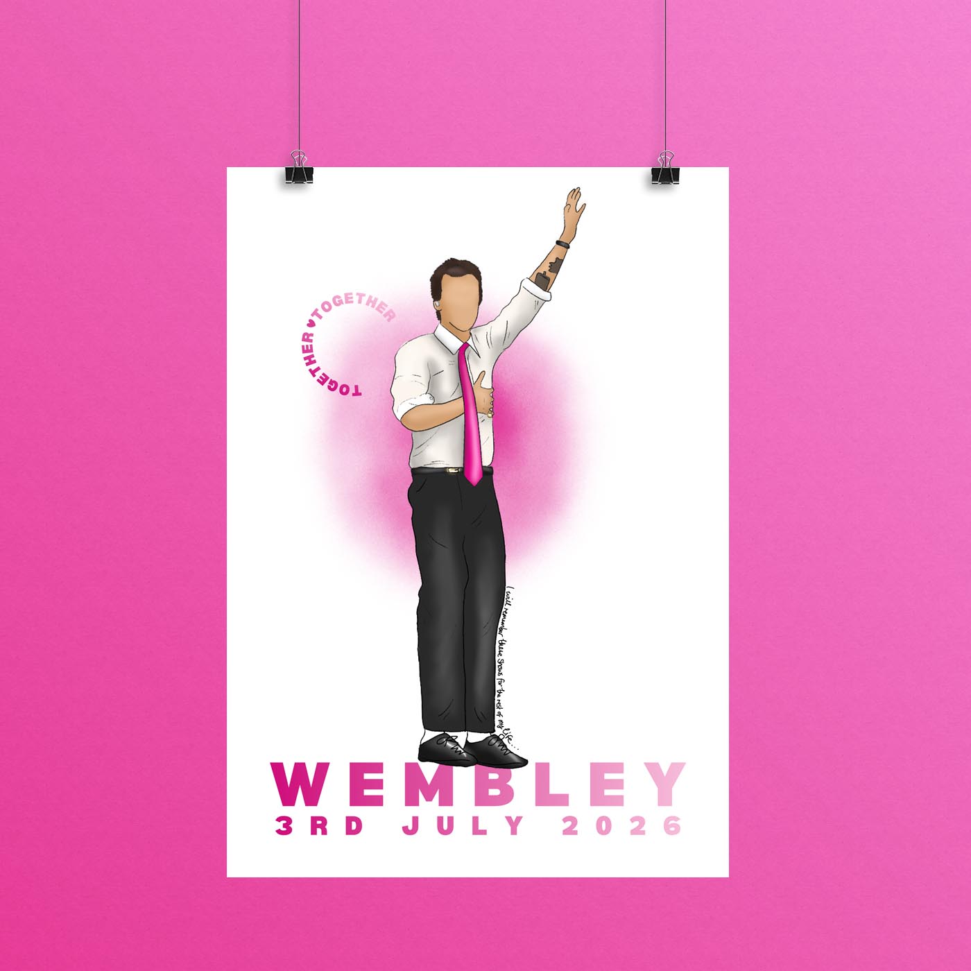 PRE-ORDER: Wembley N11 Print, Harries Gift
