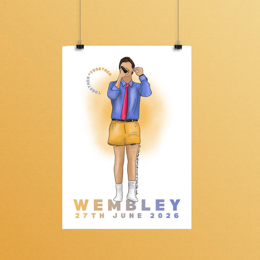 PRE-ORDER: Wembley N8 Print, Harries Gift
