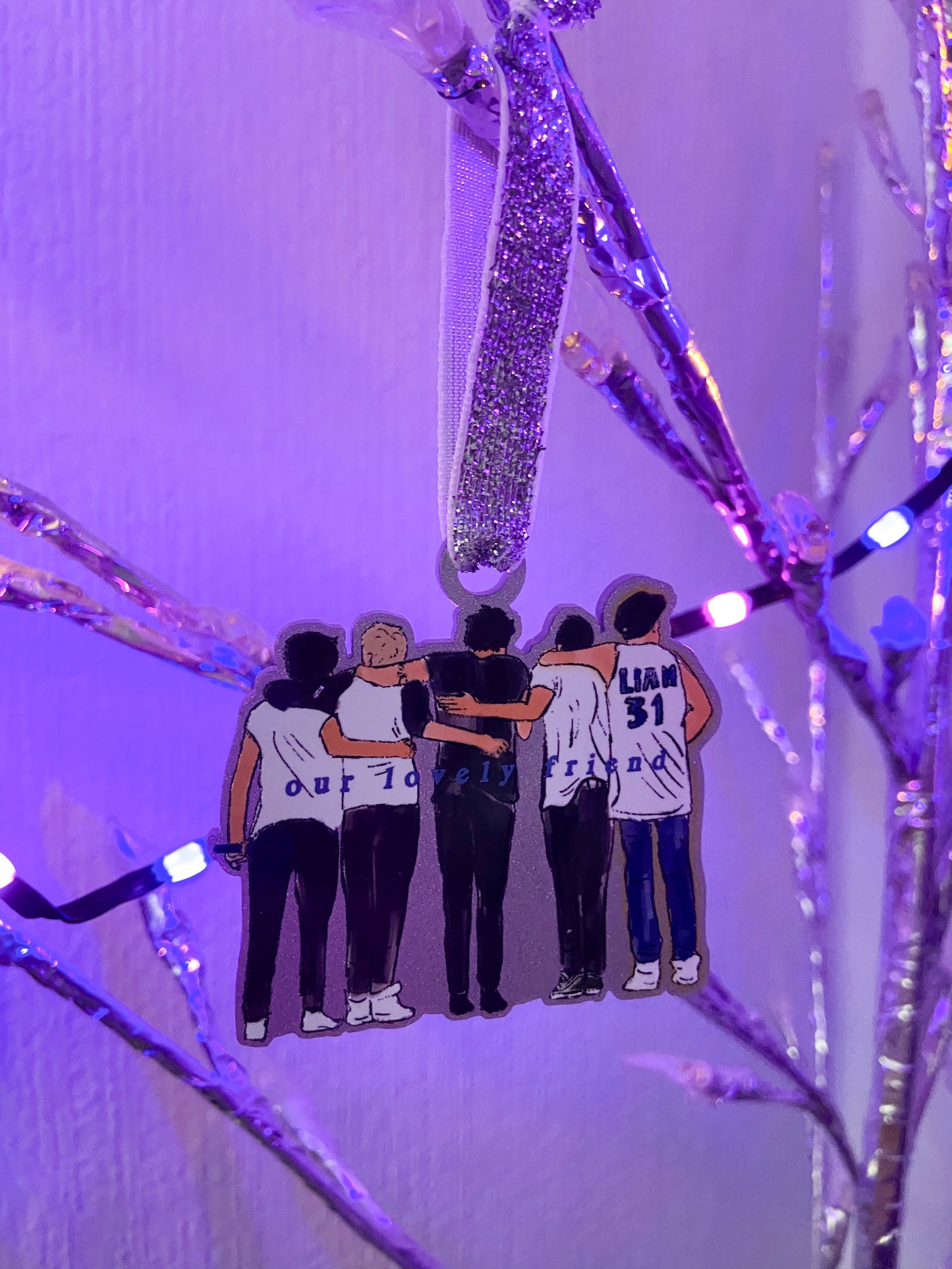 1D Our Lovely Friend Christmas Decoration