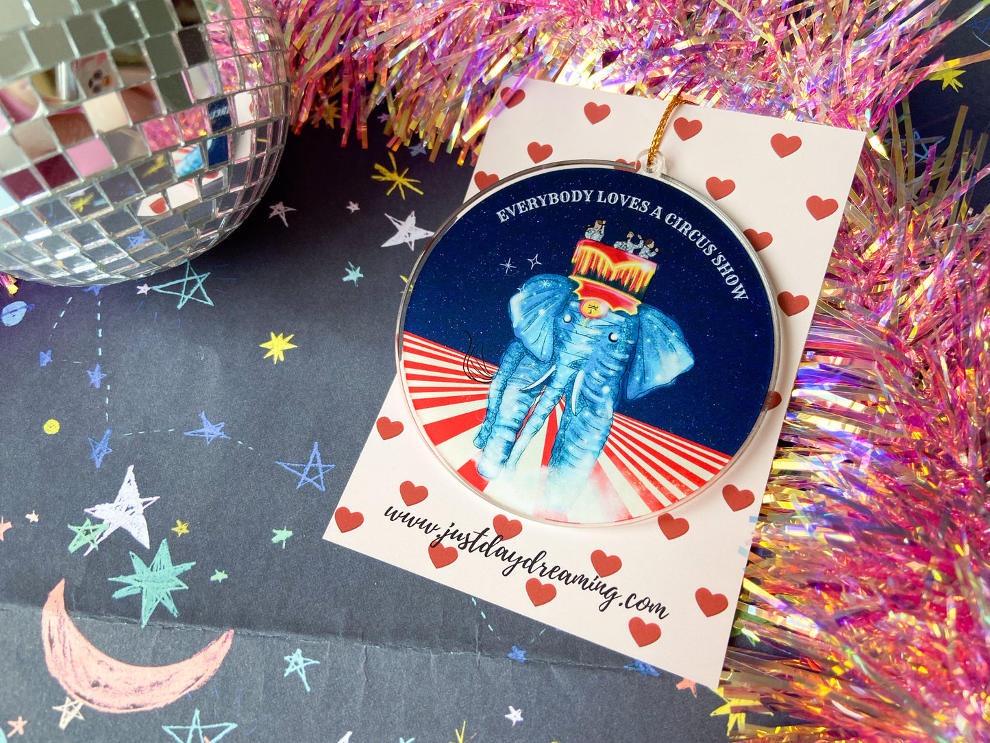 Circus Take That Tour Themed Christmas Decoration