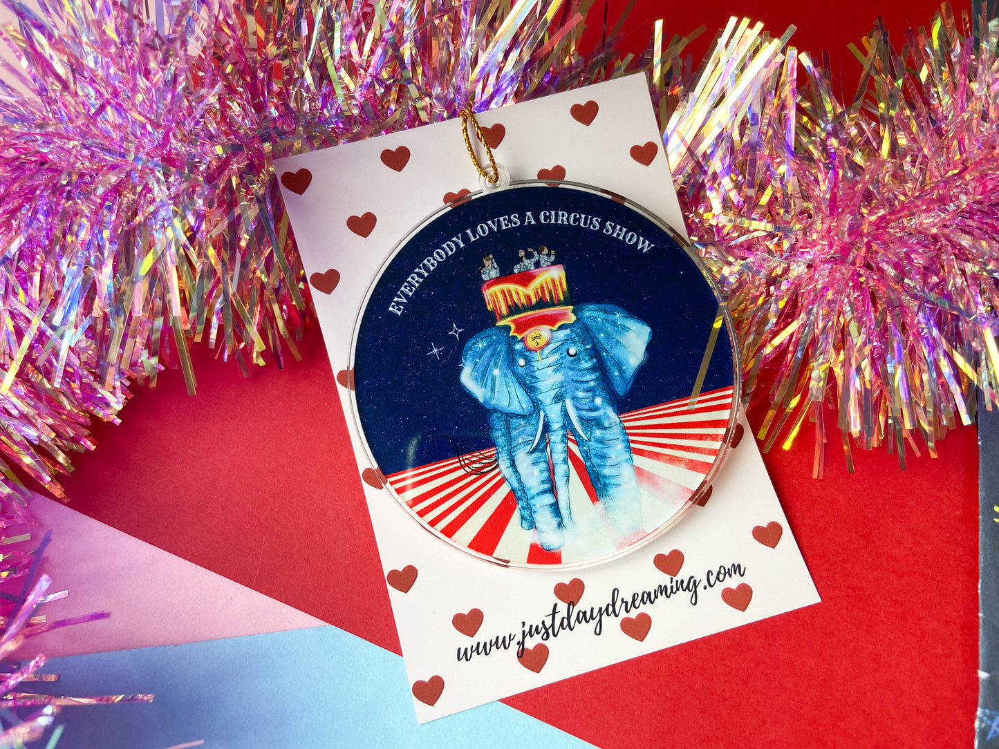 Circus Take That Tour Themed Christmas Decoration