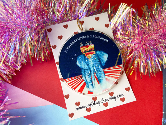 Circus Take That Tour Themed Christmas Decoration