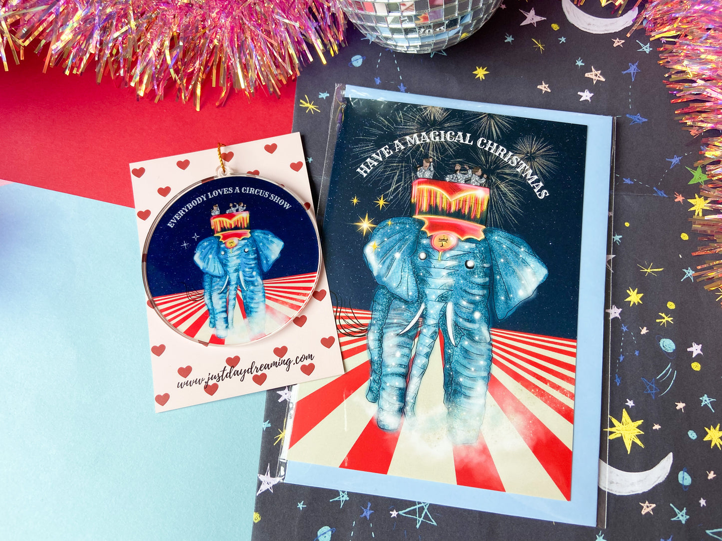 Circus Take That Tour Themed Christmas Decoration