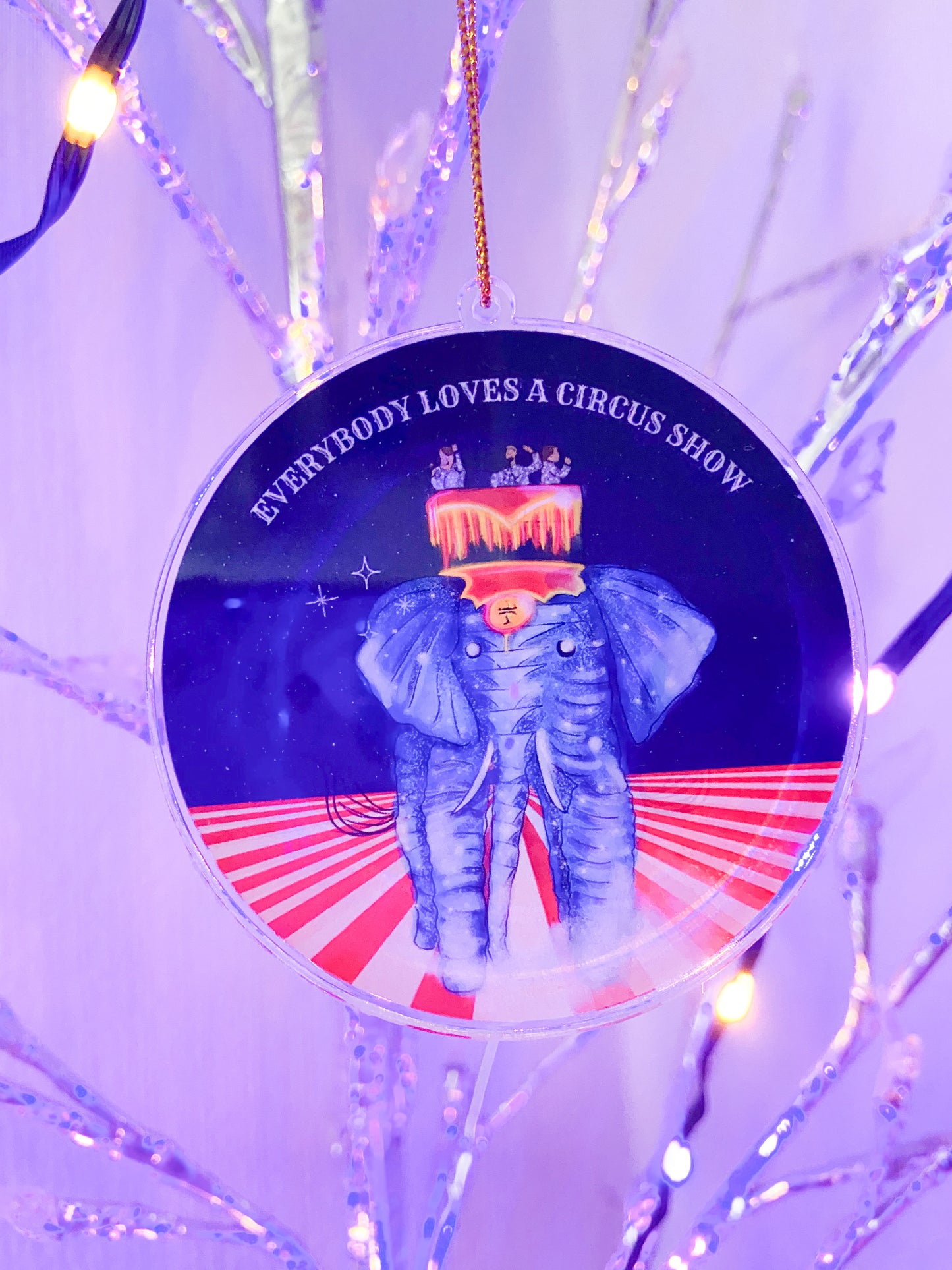 Circus Take That Tour Themed Christmas Decoration