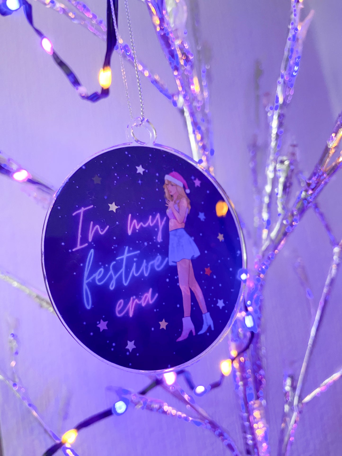 In My Festive Era Taylor Tree Decoration