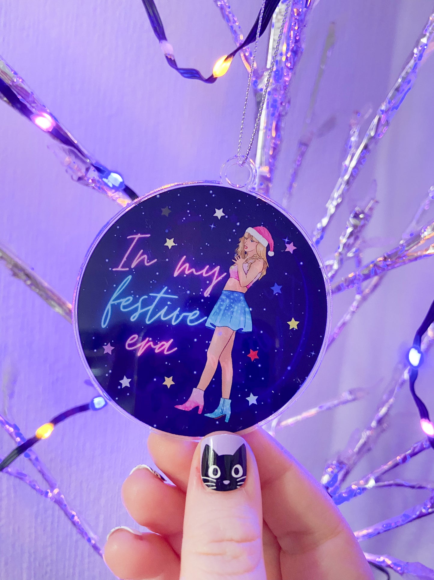 In My Festive Era Taylor Tree Decoration