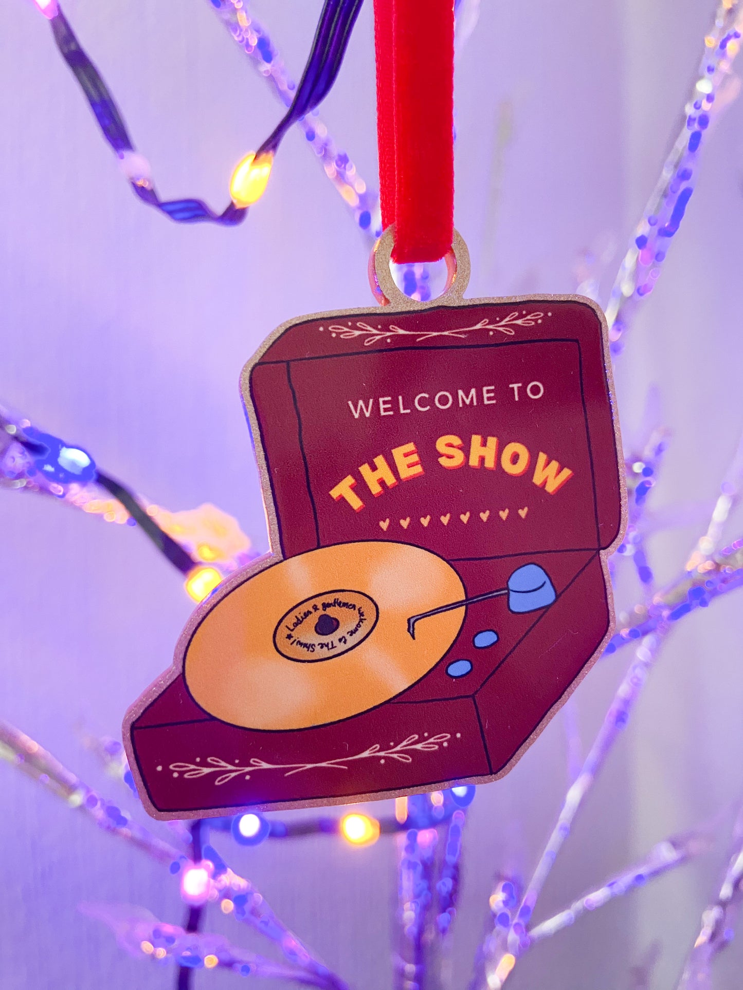 The Show Vinyl Christmas Decoration, Niall Gift