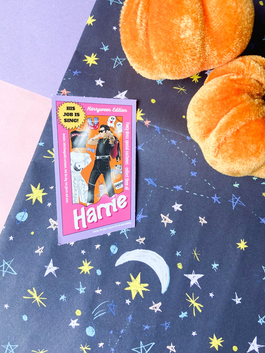 Harrie Halloween Sticker, Harry Gift