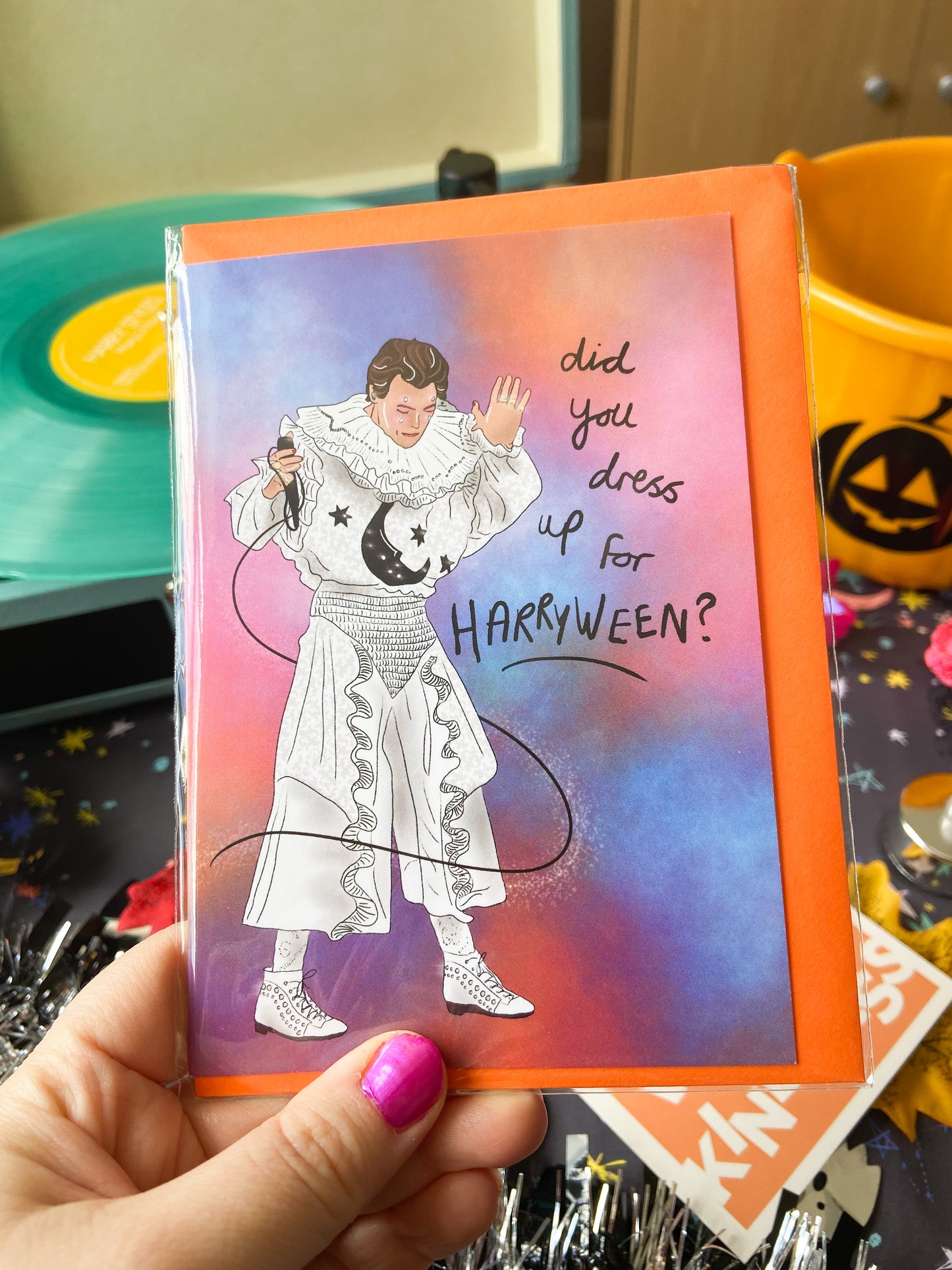 Dress up for Harry ween Card