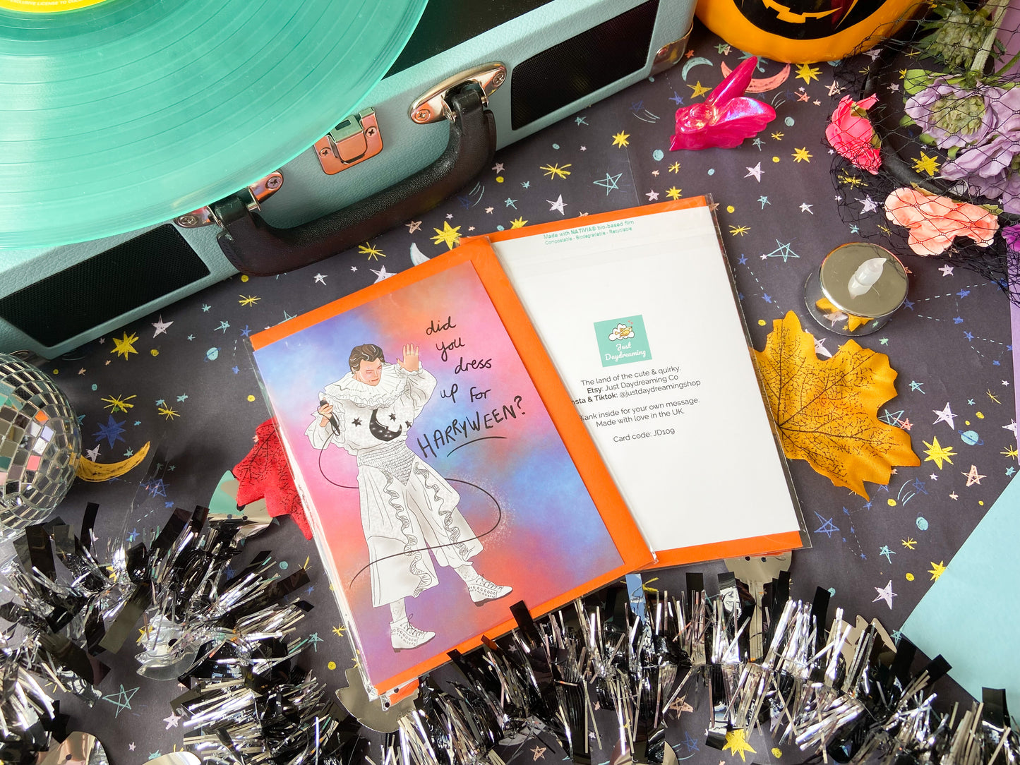 Dress up for Harry ween Card