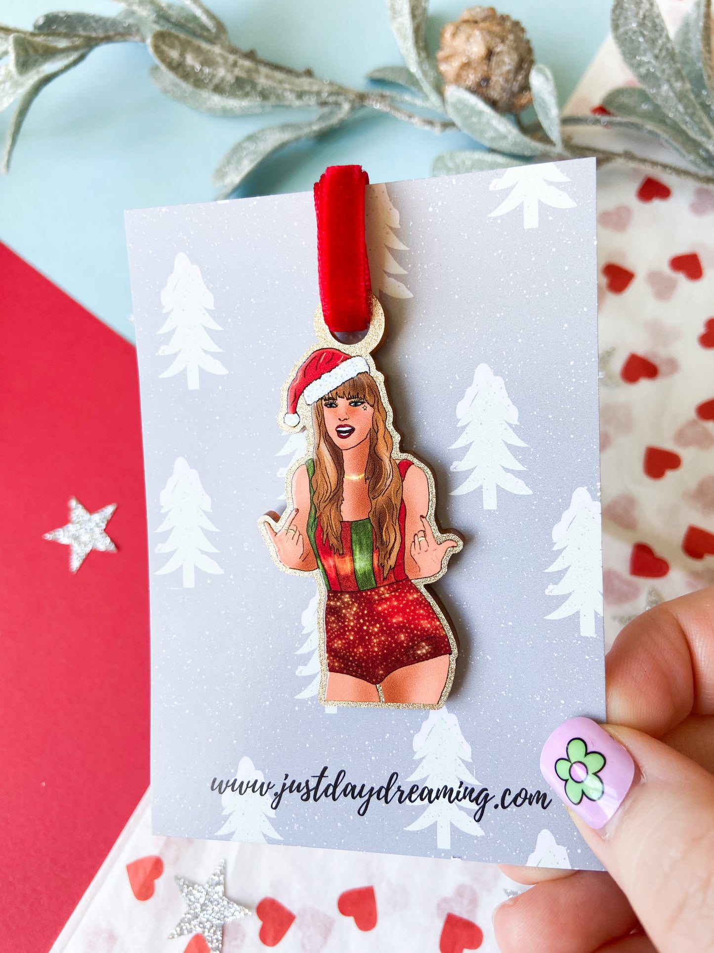 It's Me Hi Taylor Christmas Tree Decoration