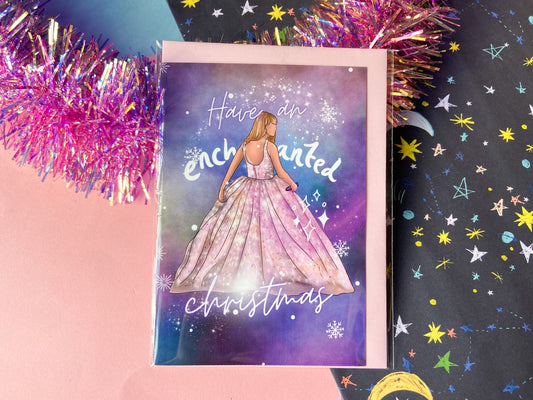 Enchanted Taylor Christmas Card