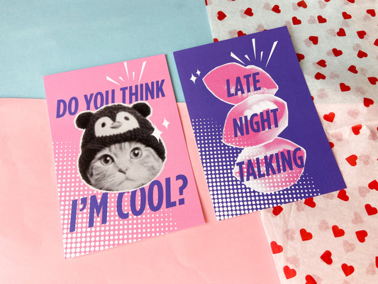 I'm Cool Postcard Set of 2