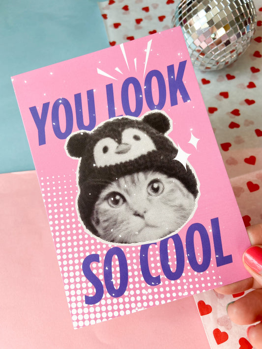 You Look So Cool Postcard
