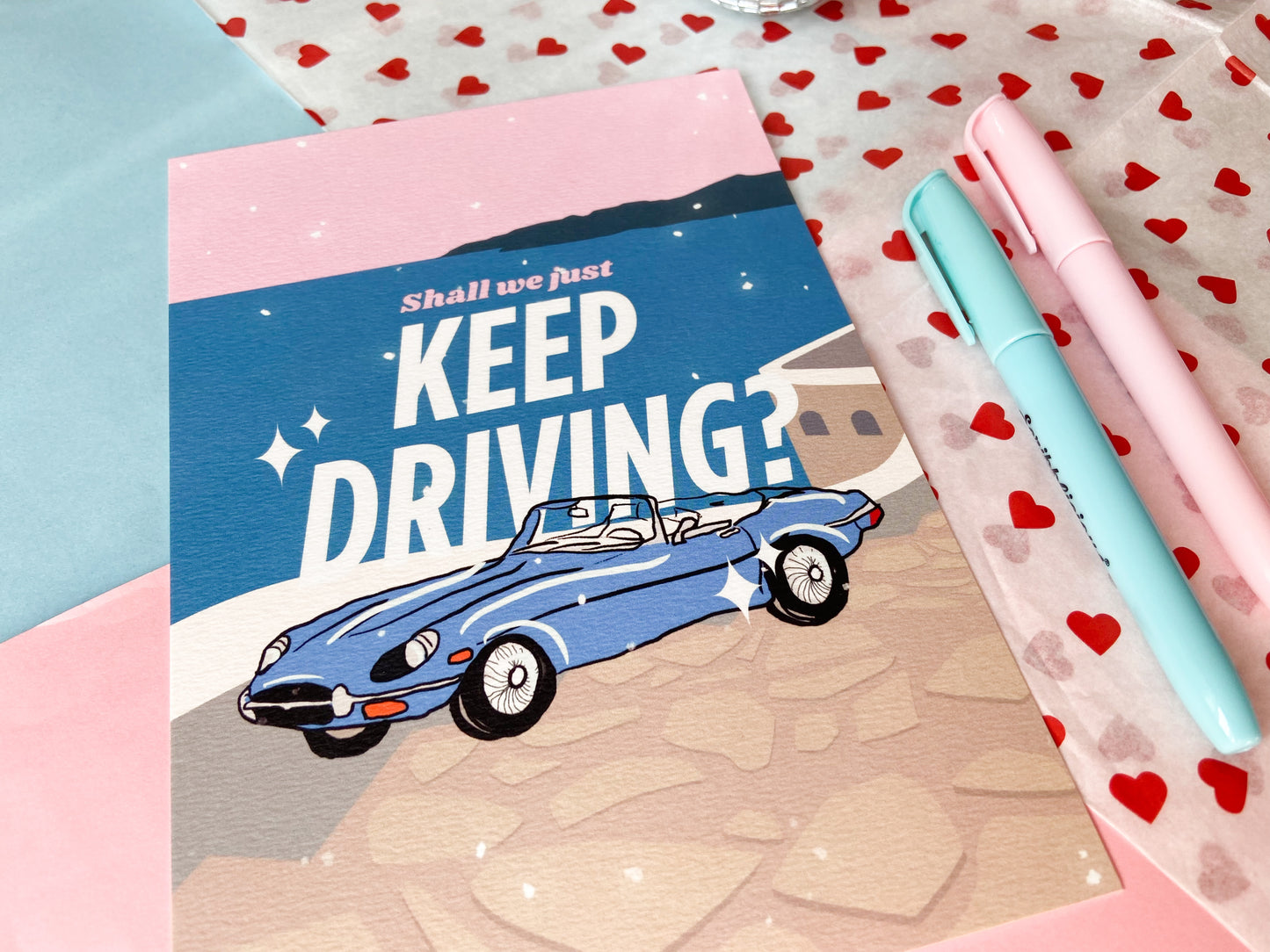 Keep Driving Print, Harries Gift