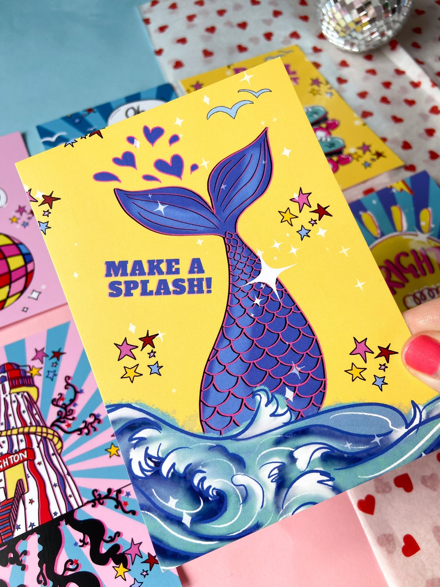 Brighton Postcard Set of 6