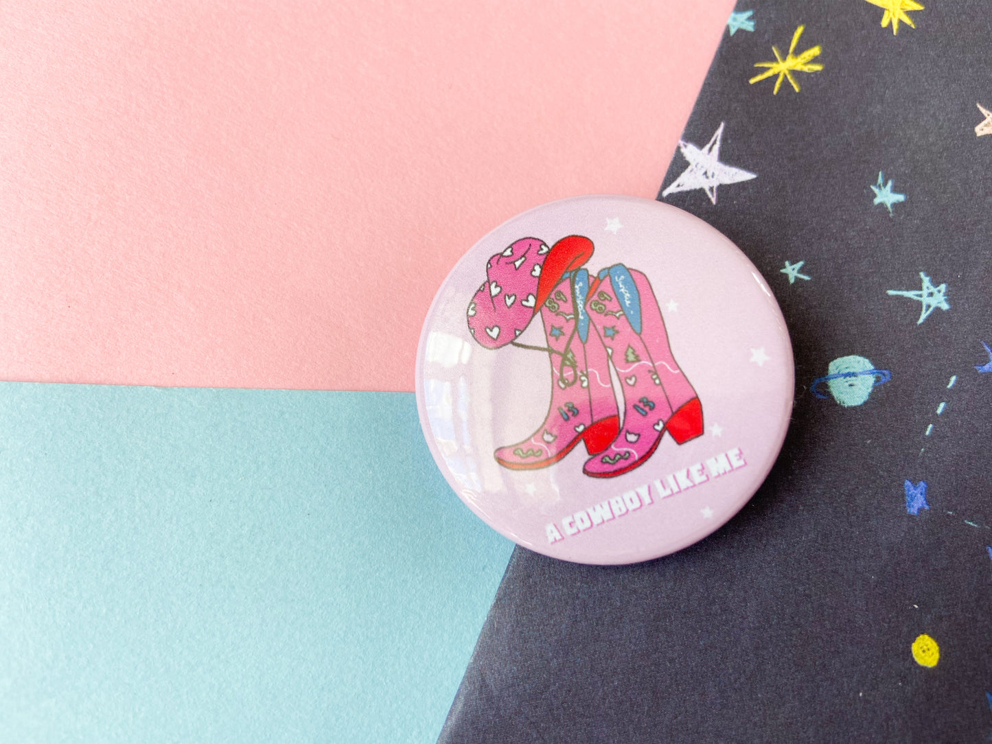 Cowboy Like Me Badge, Eras Pin