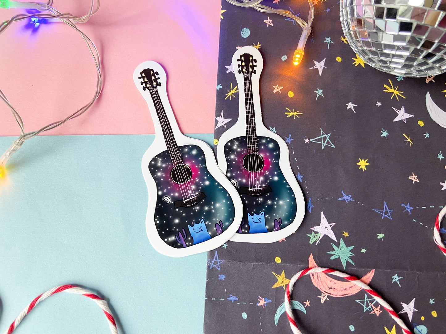 Guitar Stickers, Harries Gift