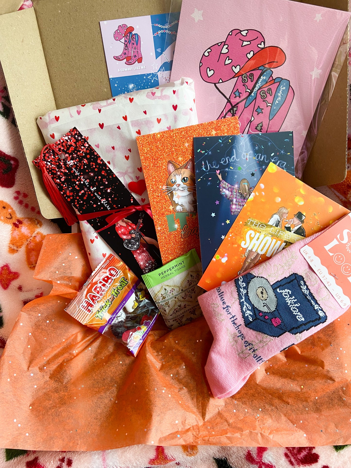 Bookish Box Mystery Taylor Themed, Halloween Boo Box