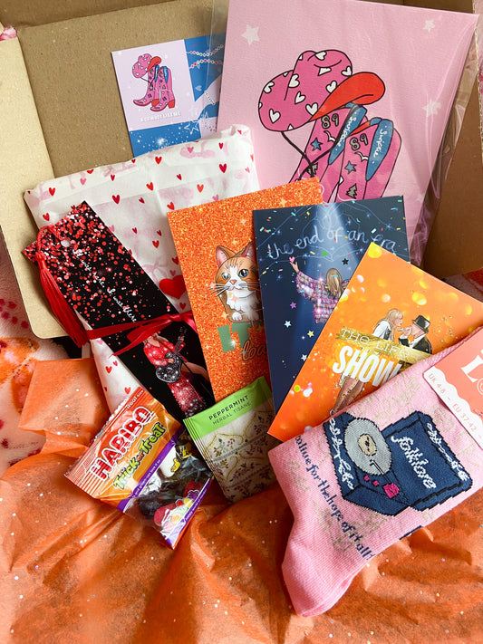 Bookish Box Mystery Taylor Themed, Halloween Boo Box