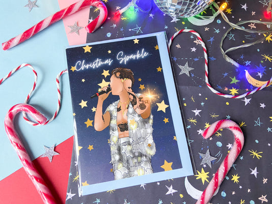 Christmas Sparkle Card, Harries Gift