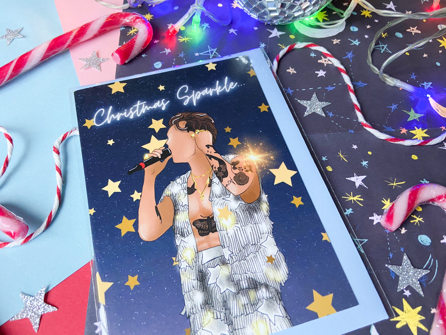 Christmas Sparkle Card, Harries Gift