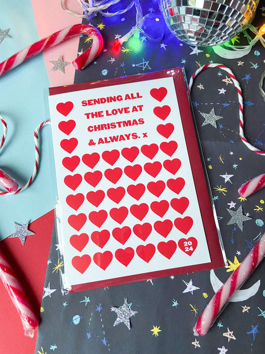 All the Love at Christmas Card, Harries Gift