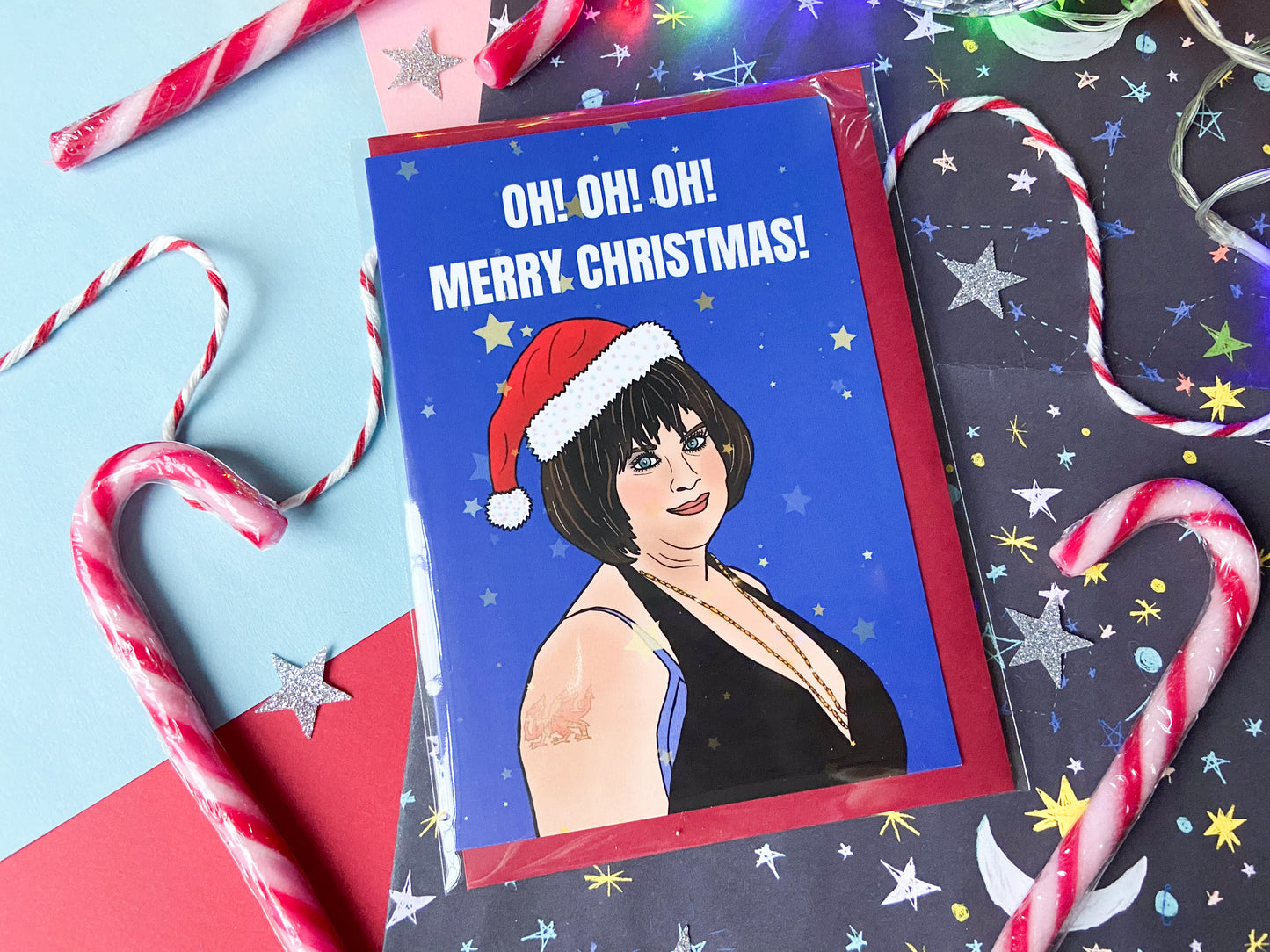 Nessa from Gavin & Stacey Themed Christmas Card