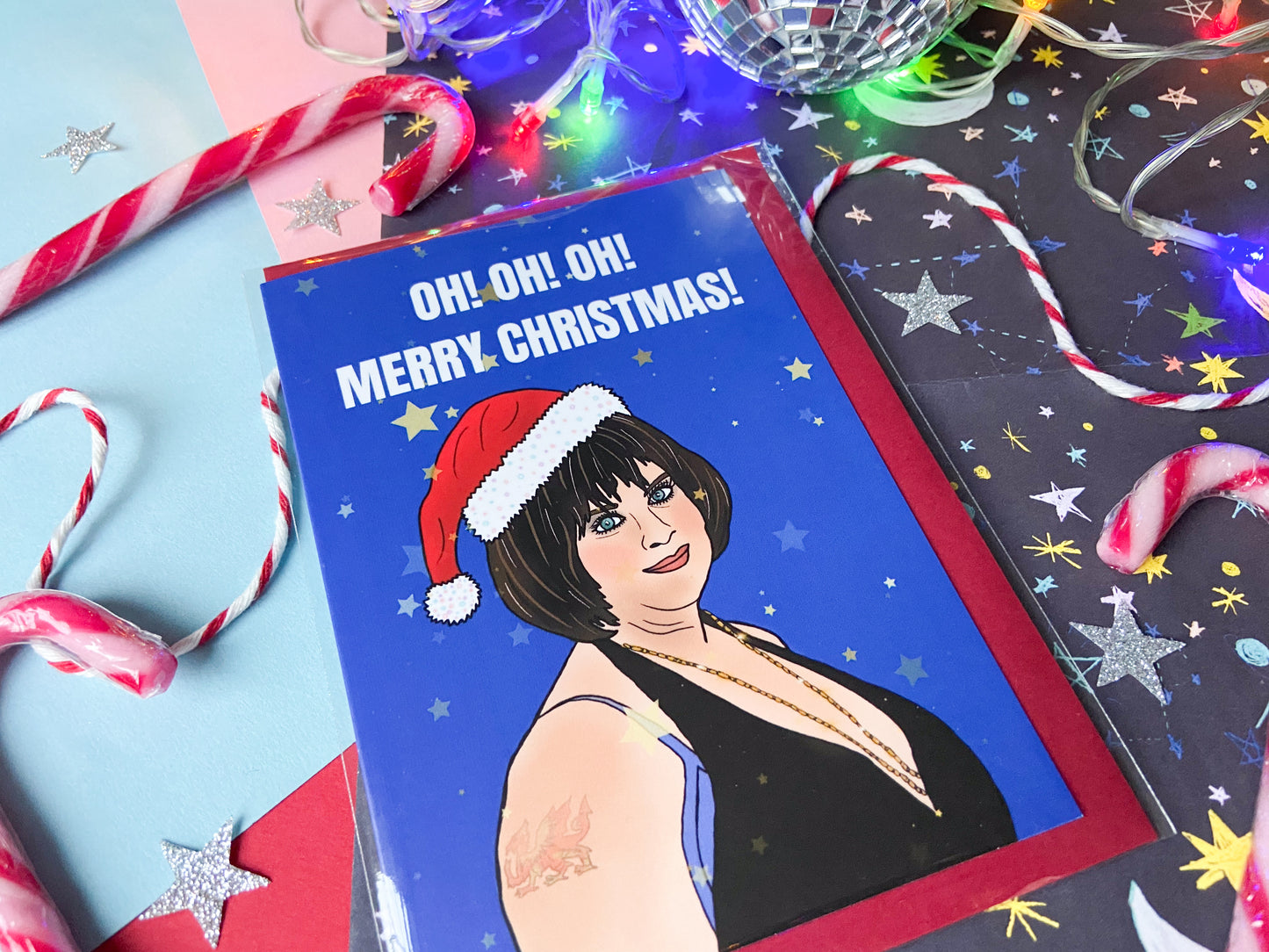 Nessa from Gavin & Stacey Themed Christmas Card