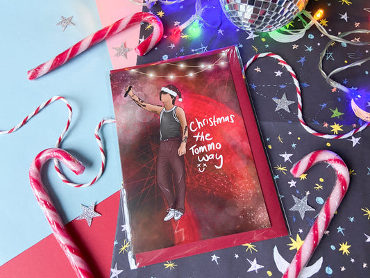 Christmas the Tommo Way Card, Louies Gift