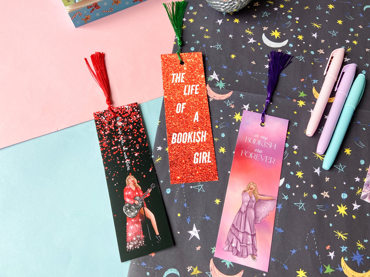 Dear Reader Bookmark Collection, Taylor Inspired Gift
