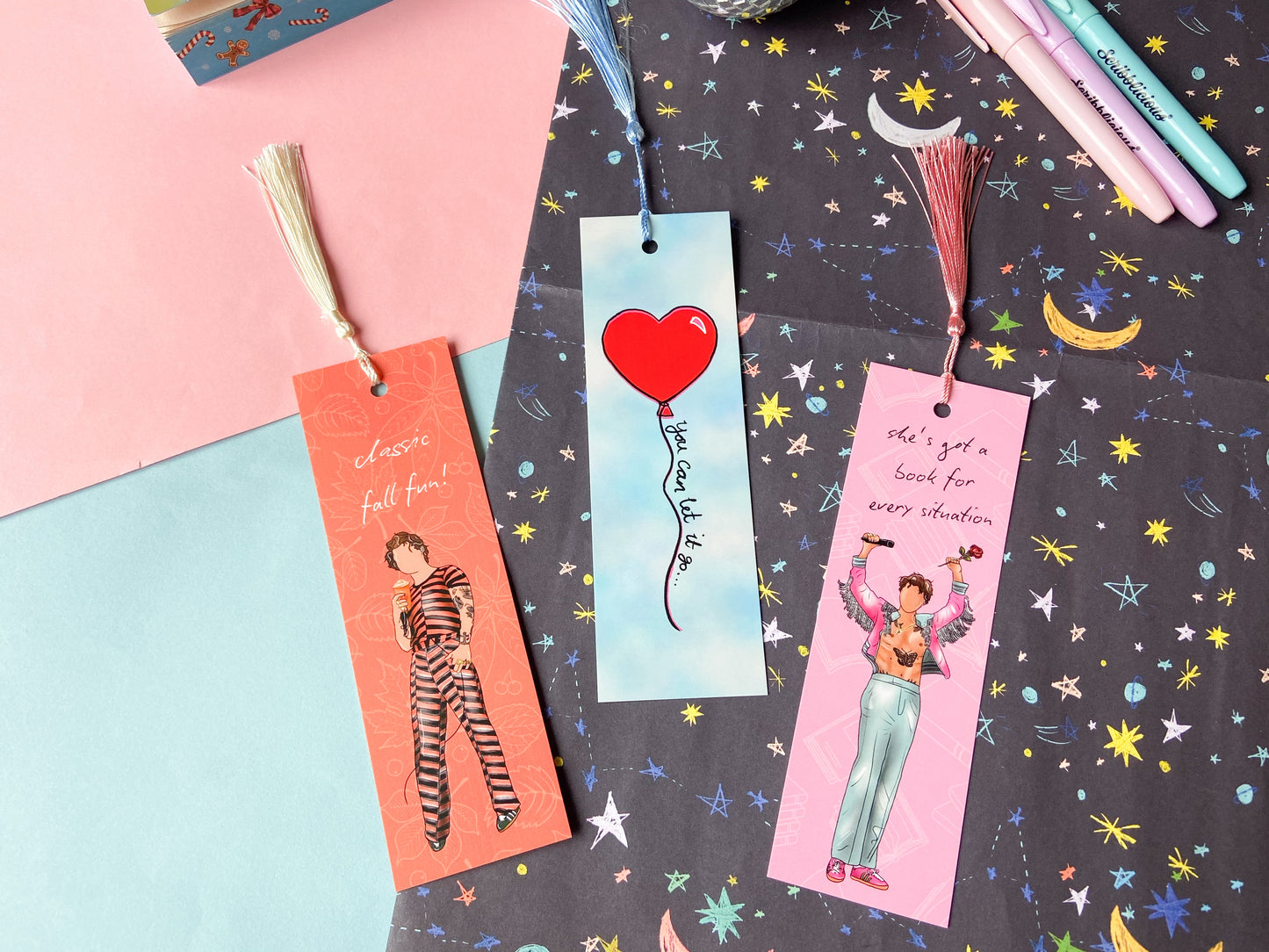 Directioners Bookmark Collection, Harries Louies Naillers Gift