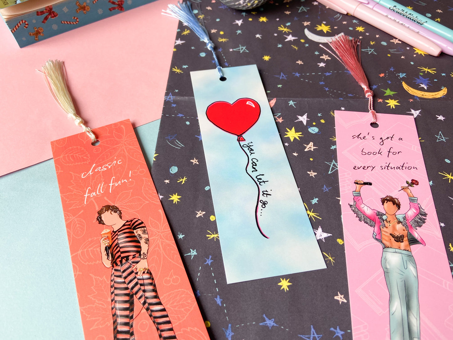 Directioners Bookmark Collection, Harries Louies Naillers Gift