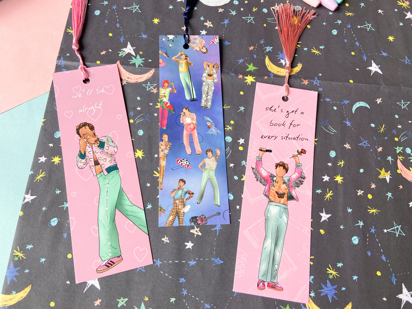Directioners Bookmark Collection, Harries Louies Naillers Gift