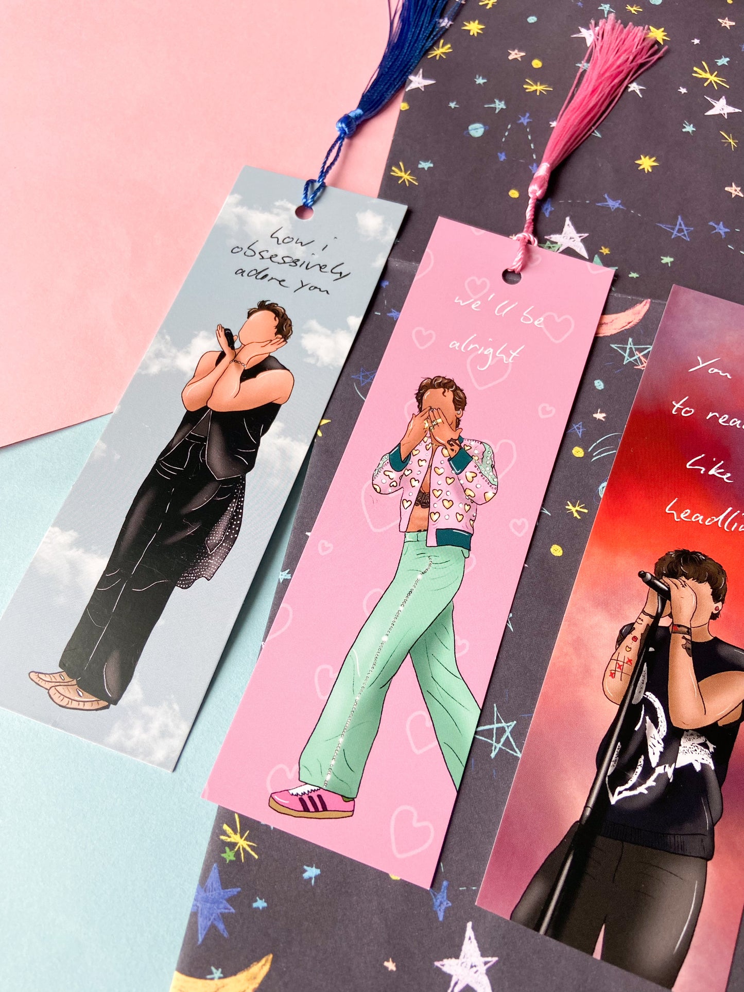 Directioners Bookmark Collection, Harries Louies Naillers Gift