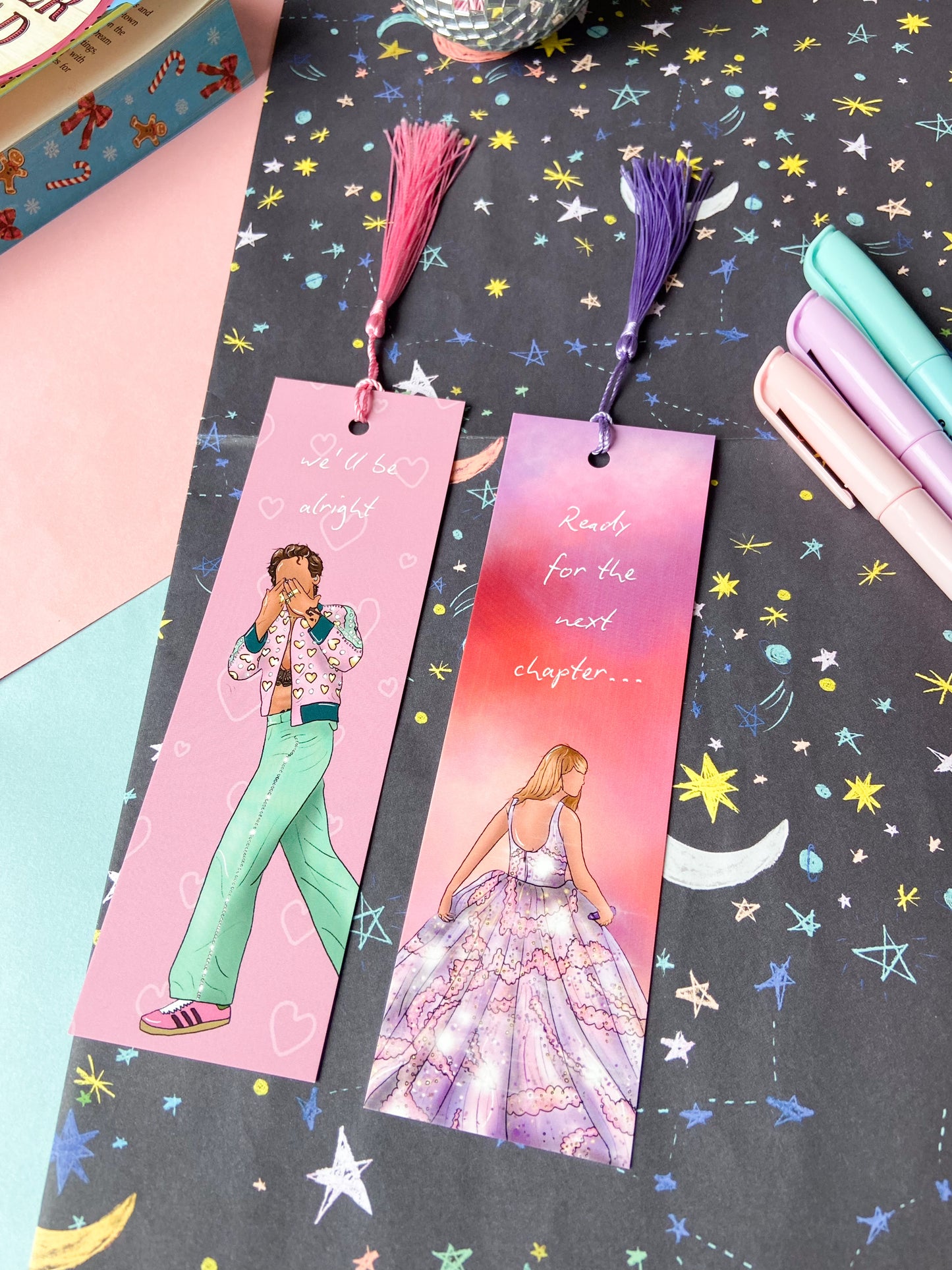 Directioners Bookmark Collection, Harries Louies Naillers Gift