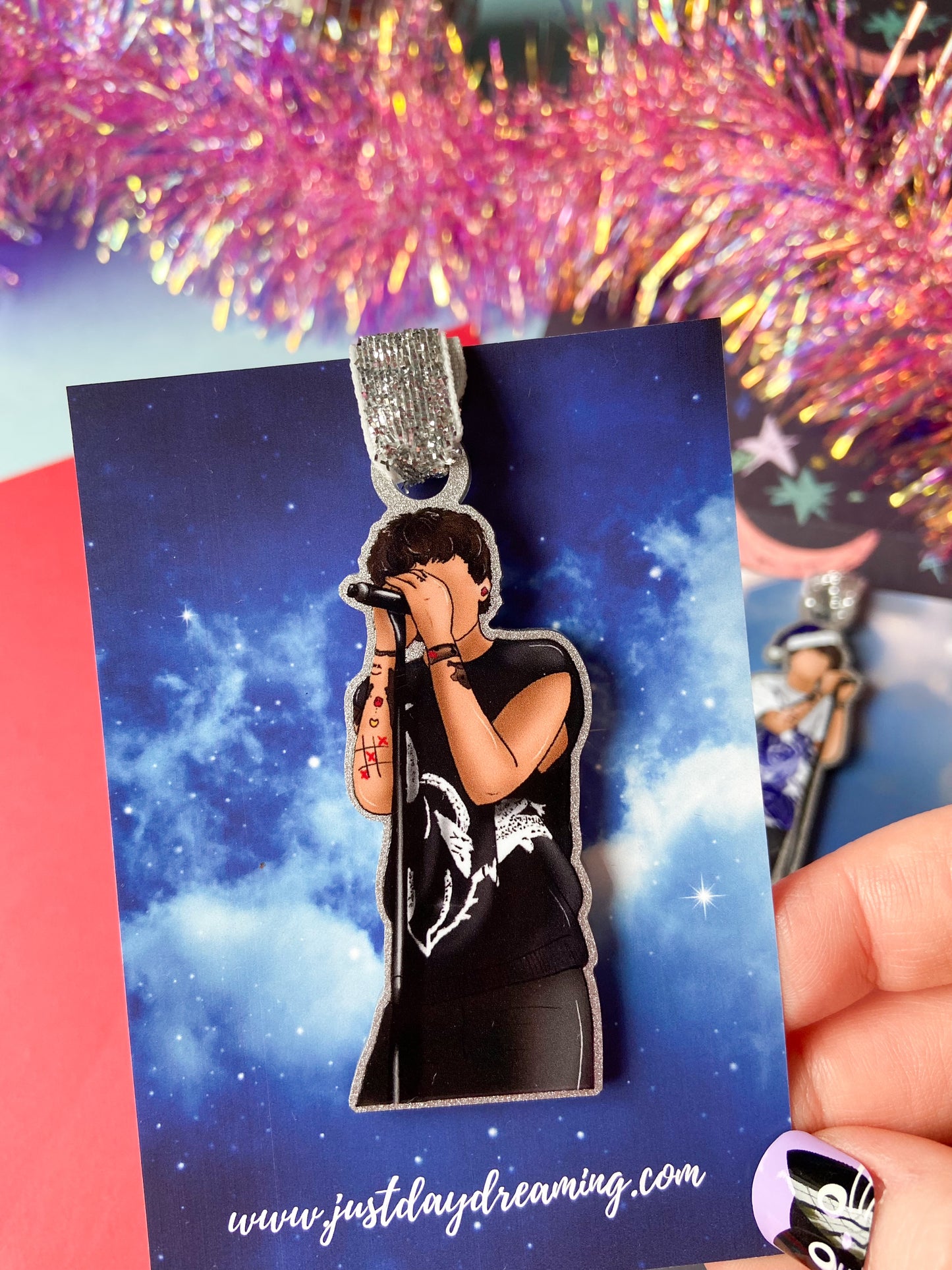 Louis Silver Christmas Tree Decoration