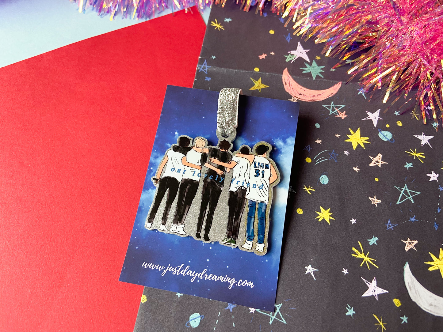 1D Our Lovely Friend Christmas Decoration