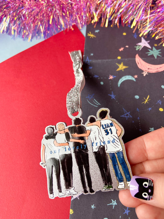 1D Our Lovely Friend Christmas Decoration