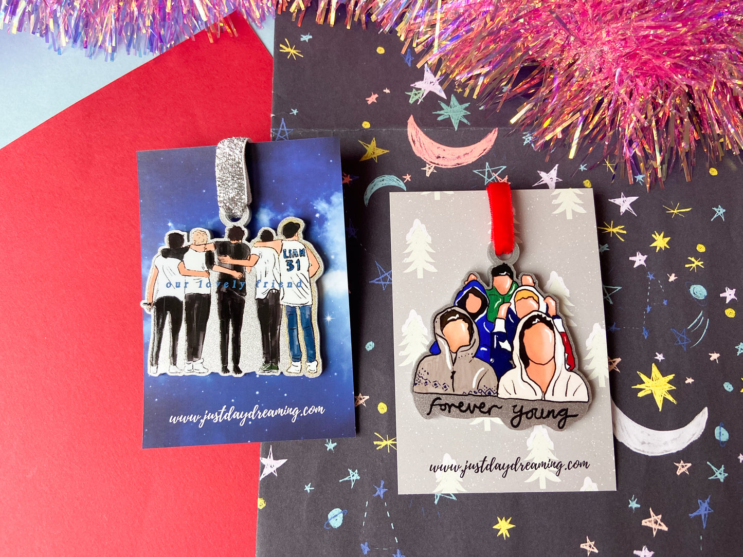 1D Our Lovely Friend Christmas Decoration